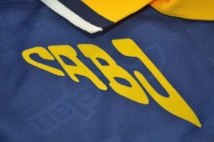 Maillot Boca Juniors Olan Domicile Retro 95 96 Bleu