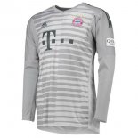 Maillot Bayern Munich Domicile ML Gardien 2018 2019 Gris