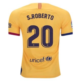 Maillot Barcelona NO.20 S.Roberto Exterieur 2019 2020 Jaune Maillot Barcelona NO.20 S.Roberto Exterieur 2019 2020 Jaune