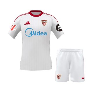 Maillot Séville Domicile Enfant 2025-26 Maillot Séville Domicile Enfant 2025-26