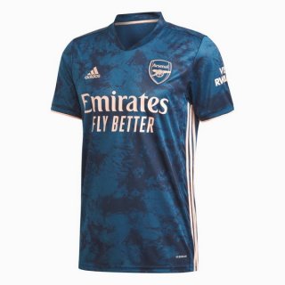 Thailande Maillot Arsenal Third 2020 2021 Bleu