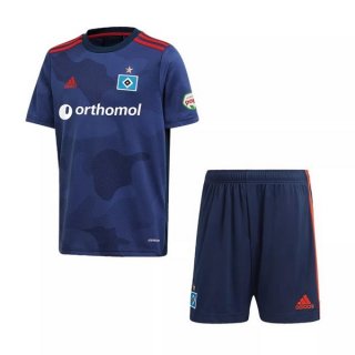 Maillot Hamburgo S.V Exterieur Enfant 2020 2021 Bleu Maillot Hamburgo S.V Exterieur Enfant 2020 2021 Bleu