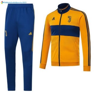 Survetement Juventus 2017 2018 Jaune Bleu Survetement Juventus 2017 2018 Jaune Bleu