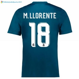Maillot Real Madrid Third M.Llorente 2017 2018 Maillot Real Madrid Third M.Llorente 2017 2018