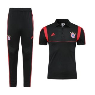 Polo Ensemble Complet Bayern Munich 2019 2020 Noir Rouge Polo Ensemble Complet Bayern Munich 2019 2020 Noir Rouge
