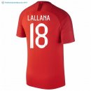 Maillot Angleterre Exterieur Lallana 2018 Rouge