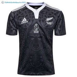 Maillot Rugby All Blacks Edición Conmemorativa100th Noir