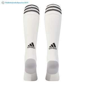 Chaussette Real Madrid Domicile 2018 2019 Blanc
