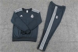Survetement Real Madrid 2018 2019 Vert Gris