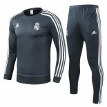 Survetement Real Madrid 2018 2019 Vert Gris