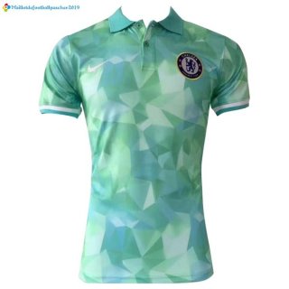 Polo Chelsea 2017 2018 Vert