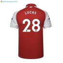 Maillot Arsenal Domicile Lucas 2017 2018