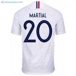 Maillot France Exterieur Martial 2018 Blanc