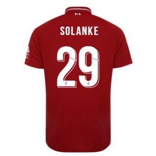 Maillot Liverpool Domicile Solanke 2018 2019 Rouge