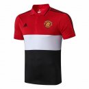 Polo Manchester United 2019 2020 Rouge Blanc Noir