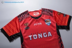 Maillot Rugby Tonga RLWC Domicile 2017 2018 Rouge