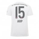 Maillot Bayern Munich NO.15 ARP Exterieur 2019 2020 Blanc