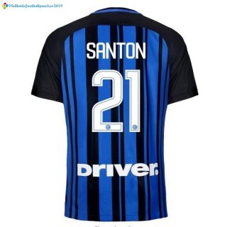Maillot Inter Domicile Santon 2017 2018