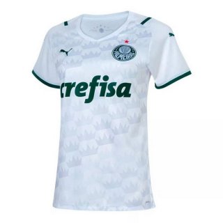 Maillot Palmeiras Exterieur Femme 2021 2022 Blanc Maillot Palmeiras Exterieur Femme 2021 2022 Blanc