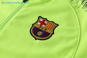 Survetement Barcelona 2018 2019 Vert