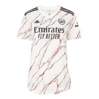 Maillot Arsenal Exterieur Femme 2020 2021 Blanc Maillot Arsenal Exterieur Femme 2020 2021 Blanc