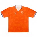 Maillot Pays-Bas Domicile Retro 1991 1992 Orange