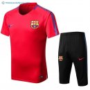 Entrainement Barcelona Conjunto Completo 2017 2018 Rouge