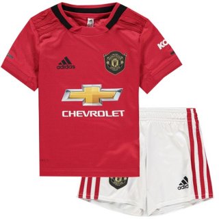 Maillot Manchester United Domicile Enfant 2019 2020 Rouge