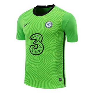 Thailande Maillot Chelsea Gardien 2020 2021 Vert