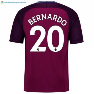 Maillot Manchester City Exterieur Bernardo 2017 2018 Maillot Manchester City Exterieur Bernardo 2017 2018