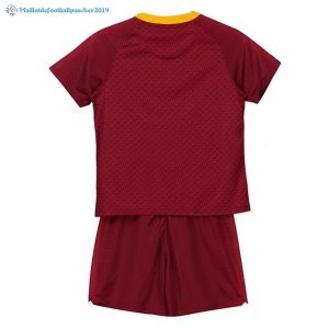 Maillot AS Roma Domicile Enfant 2018 2019 Rouge