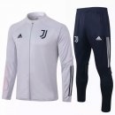 Survetement Juventus 2020 2021 Gris Noir