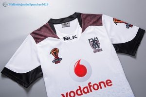 Champions Maillot Rugby Fidji RLWC 2017 2018 Blanc