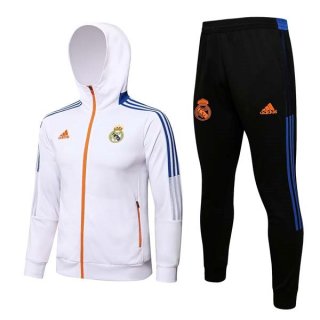 Sweat Shirt Capuche Real Madrid 2022 Blanc