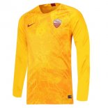 Maillot As Roma Third ML 2018 2019 Jaune