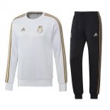 Survetement Real Madrid 2019 2020 Jaune Blanc