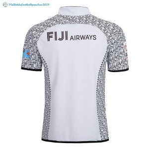 Maillot Rugby Fiyi Domicile 2018 2019 Blanc