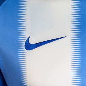 Maillot Málaga Domicile 2018 2019 Bleu Blanc