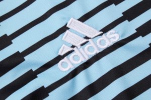 Maillot Entrainement Argentine Ensemble Complet 2018 Bleu Noir