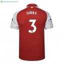 Maillot Arsenal Domicile Gibbs 2017 2018