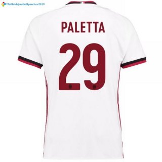 Maillot Milan Exterieur Paletta 2017 2018 Maillot Milan Exterieur Paletta 2017 2018