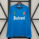 Thailande Maillot Naples Domicile ML Retro 1987-1988