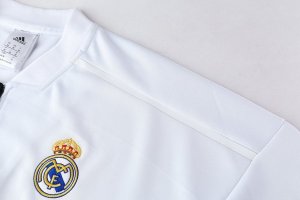 Survetement Real Madrid 2018 2019 Blanc Noir
