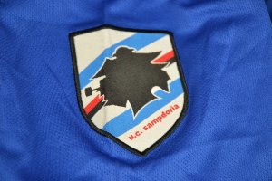 Maillot Sampdoria Domicile Retro 1990/91 Bleu