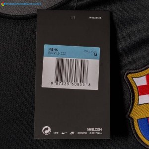 Maillot Barcelona Gardien ML 2017 2018 Noir