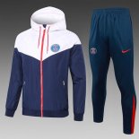Coupe Vent PSG Ensemble Complet 2025-2026 Blanc Bleu