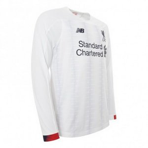 Maillot Liverpool Exterieur ML 2019 2020 Blanc