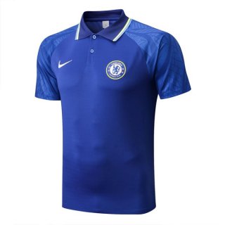 Polo Chelsea 2022 2023 Bleu