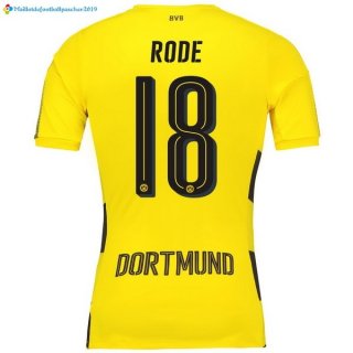 Maillot Borussia Dortmund Domicile Rode 2017 2018