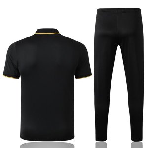 Polo Ensemble Complet Inter Milan 2019 2020 Noir Jaune